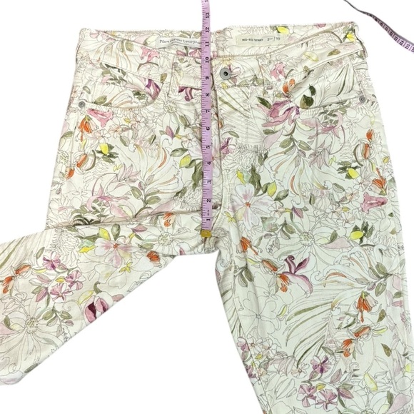 PILCRO AND THE LETTERPRESS - SIZE 29 - FLORAL PRINT - MID / HIGH RISE SKINNY B18 - Picture 8 of 14
